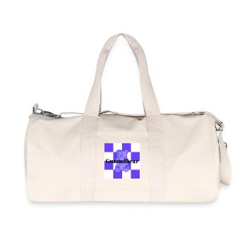Gummy Bear Cozy Cuddle Trend Design - Recycled Canvas Sports Bag by Stanley/Stella - natural - Front