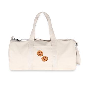 Biscuits fourrés à la confiture de Spitzbuben - Sac de sport en toile recyclée Stanley/Stella - blanc naturel - Devant