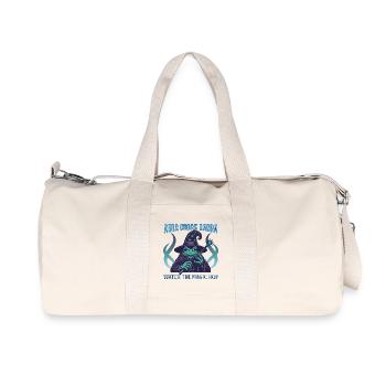 Mystical Frog Wizard T-Shirt Design - Recycled Canvas Sports Bag by Stanley/Stella - natural - Front