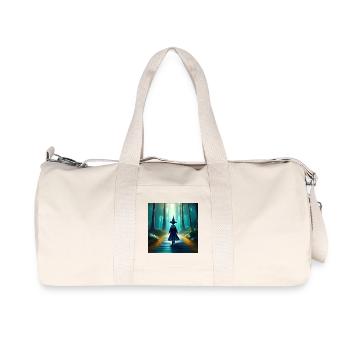 Magical Enchanted Forest - Recycled Canvas Sports Bag by Stanley/Stella - natural - Front