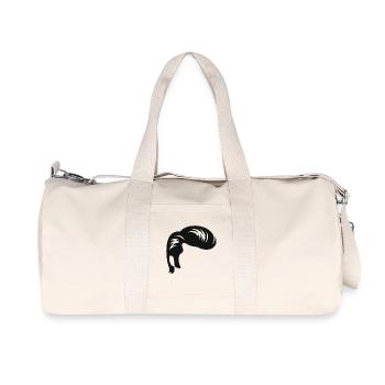 Mop of hair design for statement outfits - Recycled Canvas Sports Bag by Stanley/Stella - natural - Front
