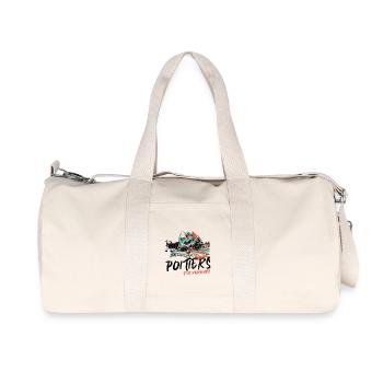 Poitiers, Futuroscope, couleurs Neon - Sac de sport en toile recyclée Stanley/Stella - blanc naturel - Devant