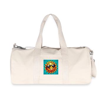 sun - Recycled Canvas Sports Bag by Stanley/Stella - natural - Front