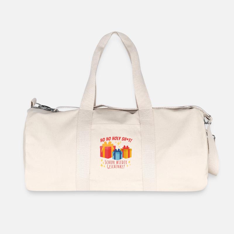 Geschenkeschock! - Recycelte Canvas-Sporttasche von Stanley/Stella - Naturweiß
