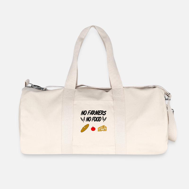 Bauer - Recycelte Canvas-Sporttasche von Stanley/Stella - Naturweiß