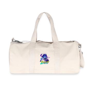Neon_Oni_Cyberpunk - Recycelte Canvas-Sporttasche von Stanley/Stella - Naturweiß - Vorne