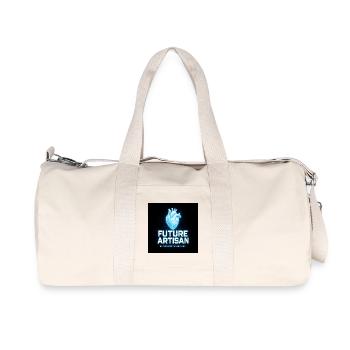 Future Artisan Heart Neon - Recycled Canvas Sports Bag by Stanley/Stella - natural - Front