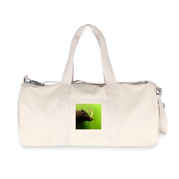 Sanglier - Sac de sport en toile recyclée Stanley/Stella - blanc naturel - Devant