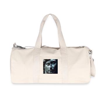Antiquity meets glitch - Recycled Canvas Sports Bag by Stanley/Stella - natural - Front