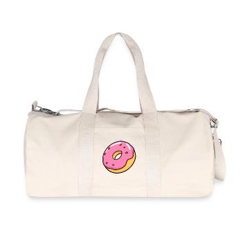 Doughnut - Recycled Canvas Sports Bag by Stanley/Stella - natural - Front