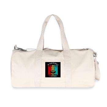 Retro Gamer 18. Jubiläum - Recycelte Canvas-Sporttasche von Stanley/Stella - Naturweiß - Vorne