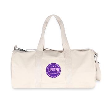 Limited Mental Strength - Recycled Canvas Sports Bag by Stanley/Stella - natural - Front