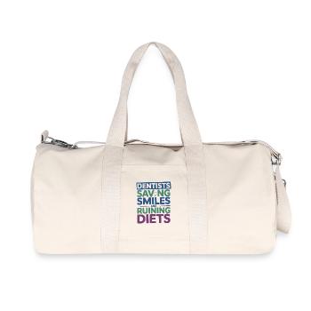 Équipe clinique de la vie professionnelle dentaire - Sac de sport en toile recyclée Stanley/Stella - blanc naturel - Devant