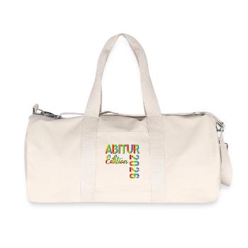 RAINBOW HIGH SCHOOL GRADUATION 2026 - Recycled Canvas Sports Bag by Stanley/Stella - natural - Front