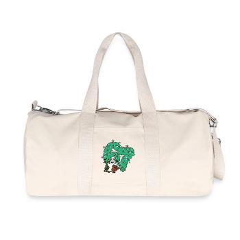 67 numéros Fantôme Fantaisiste Sous un Éternel Festif - Sac de sport en toile recyclée Stanley/Stella - blanc naturel - Devant