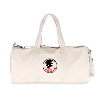 Mr. adrenaline - Recycled Canvas Sports Bag by Stanley/Stella - natural - Front