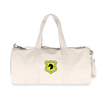 horses - Recycled Canvas Sports Bag by Stanley/Stella - natural - Front