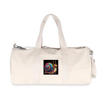 Snail - Recycled Canvas Sports Bag by Stanley/Stella - natural - Front