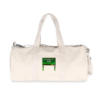 SCHOOL CHILD 2026 MAXIMILIAN PRIMARY SCHOOL FOOTBALL - Recycled Canvas Sports Bag by Stanley/Stella - natural - Front