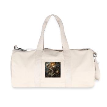 Baroque Surrealism with Dead Time - Recycled Canvas Sports Bag by Stanley/Stella - natural - Front