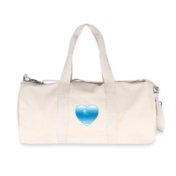 Cat - Recycled Canvas Sports Bag by Stanley/Stella - natural - Front