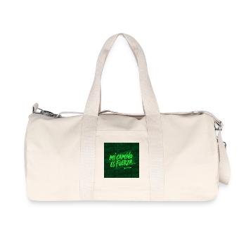 My path is strength - Recycled Canvas Sports Bag by Stanley/Stella - natural - Front