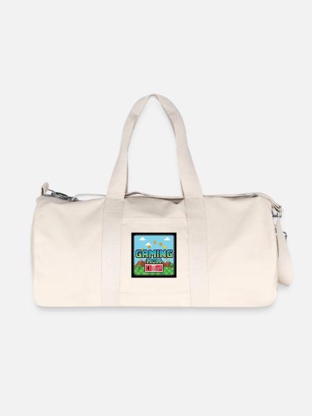 Gaming Mom - Recycled Canvas Sports Bag by Stanley/Stella - natural