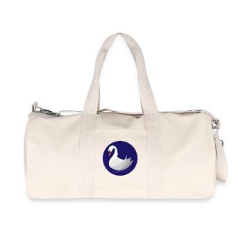 Schwan - Recycelte Canvas-Sporttasche von Stanley/Stella - Naturweiß - Vorne