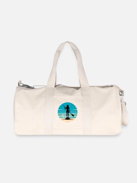 Paddle Paddle - Recycled Canvas Sports Bag by Stanley/Stella - natural