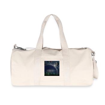 Planète X - Sac de sport en toile recyclée Stanley/Stella - blanc naturel - Devant
