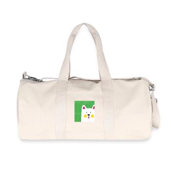 Dog lover - Recycled Canvas Sports Bag by Stanley/Stella - natural - Front