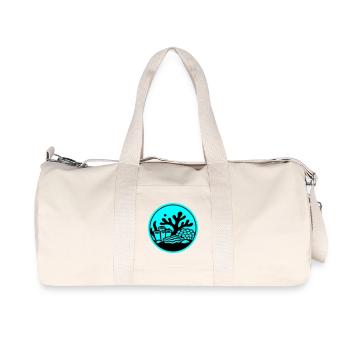 Symbole corallien Océan récif corallien - Sac de sport en toile recyclée Stanley/Stella - blanc naturel - Devant