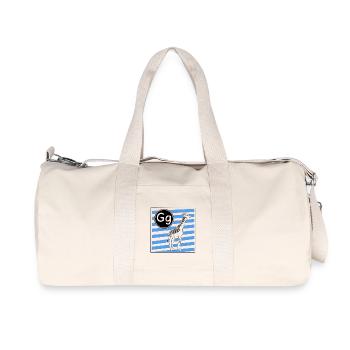 G pour girafe - Sac de sport en toile recyclée Stanley/Stella - blanc naturel - Devant