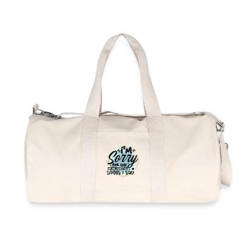 I'm sorry for the bad words - Recycled Canvas Sports Bag by Stanley/Stella - natural - Front