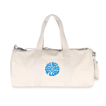Do Not Disturb My Flow - Recycled Canvas Sports Bag by Stanley/Stella - natural - Front