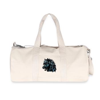 Cheval - Sac de sport en toile recyclée Stanley/Stella - blanc naturel - Devant