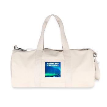 Inuits, Groenland, Danemark - Sac de sport en toile recyclée Stanley/Stella - blanc naturel - Devant