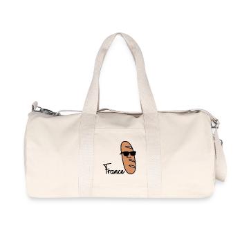 France Baguette - Recycled Canvas Sports Bag by Stanley/Stella - natural - Front