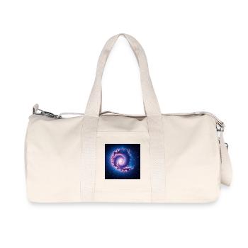 Spirale de la Galaxie - Sac de sport en toile recyclée Stanley/Stella - blanc naturel - Devant