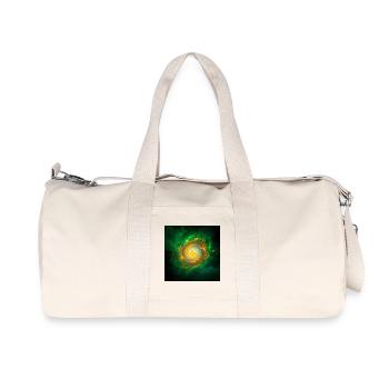 Galaxie Spirale Néon - Sac de sport en toile recyclée Stanley/Stella - blanc naturel - Devant