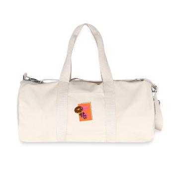 I Saw I Ate The Donut Neon Card - Recycled Canvas Sports Bag by Stanley/Stella - natural - Front