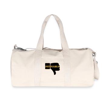 PITIFUL - Recycled Canvas Sports Bag by Stanley/Stella - natural - Front