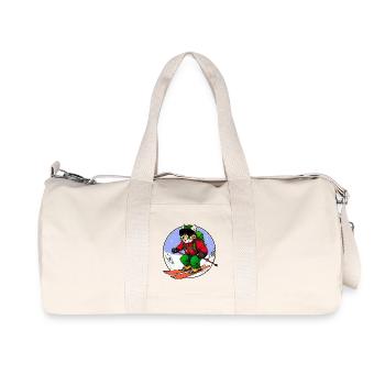 Skier Cat Freeride - Sac de sport en toile recyclée Stanley/Stella - blanc naturel - Devant
