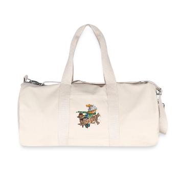 Ugo - The Free Cardboard and Butt Propeller / - Recycled Canvas Sports Bag by Stanley/Stella - natural - Front
