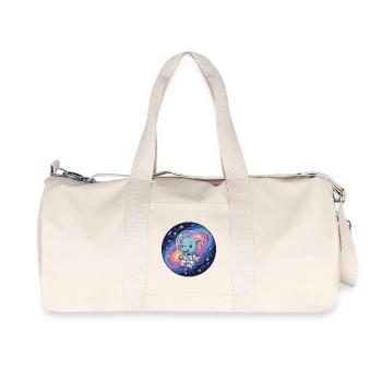 Éléphant spatial dans le casque d’astronaute - Sac de sport en toile recyclée Stanley/Stella - blanc naturel - Devant