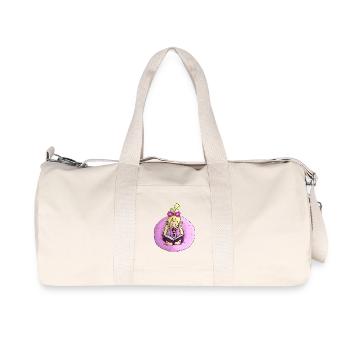 Tida - le livre / - Sac de sport en toile recyclée Stanley/Stella - blanc naturel - Devant
