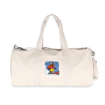 Ski Taurus - Sac de sport en toile recyclée Stanley/Stella - blanc naturel - Devant