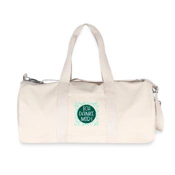 I thank myself sayings - Recycled Canvas Sports Bag by Stanley/Stella - natural - Front