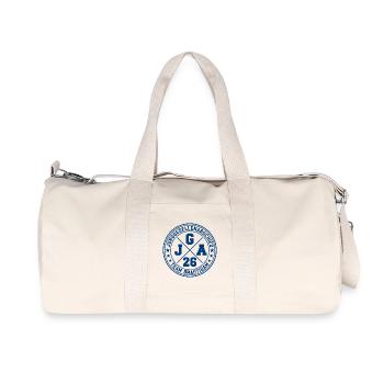 Bachelor Party 2026 Bachelor Party Team Groom - Recycled Canvas Sports Bag by Stanley/Stella - natural - Front