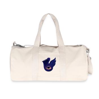 oiseau cosmique héron grue cigogne - Sac de sport en toile recyclée Stanley/Stella - blanc naturel - Devant